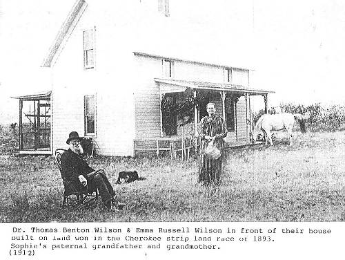 06 Dr. Wilson Home at Cherokee Strip Land Race - 1912