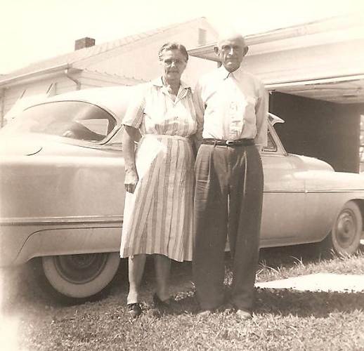 61 Clyde and Gertie Wyrick - 1952