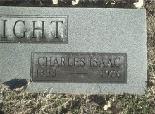 40 Charles Isaac Wright Tombstone