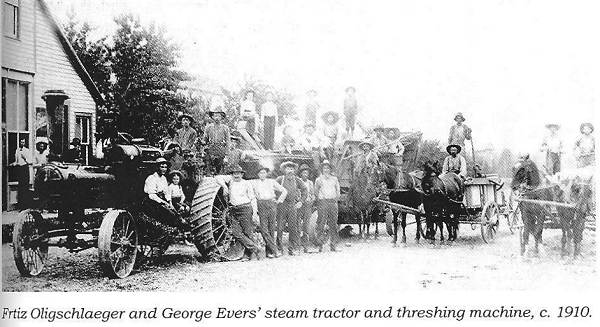 06b First Steam Tractor and Thresher of St. Elizabeth