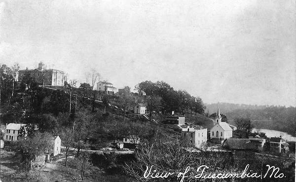 53 View of Tuscumbia from West Side - 1923