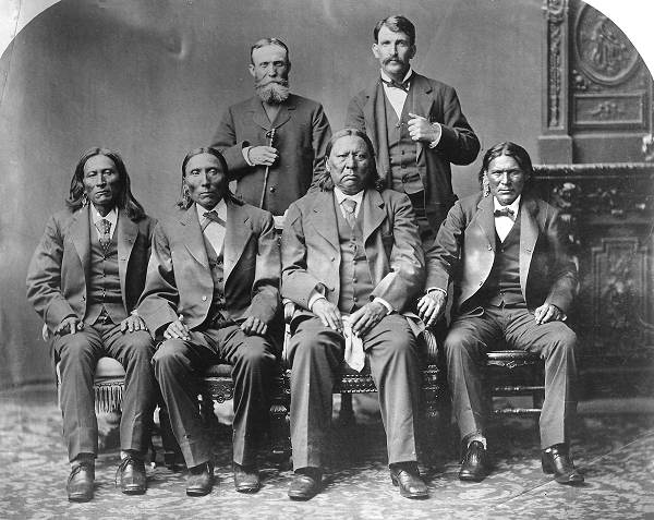 56 Edward L. Clark in Washington D.C. Indian Affairs Meeting