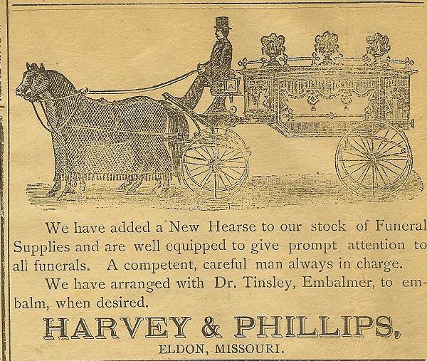 22 Harvey and Phillips Advertisement