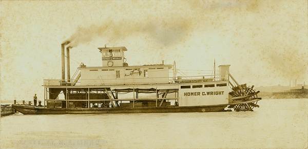33 Homer C. Wright on Missouri River
