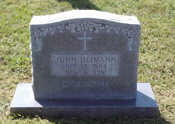 11a John Heimann Tombstone