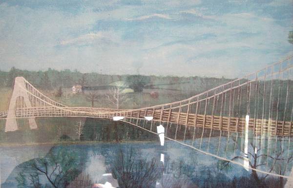 27 Swinging Bridge Painting