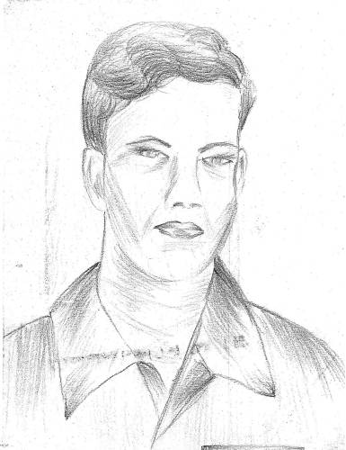 03 Raymond Abbett Self Sketch