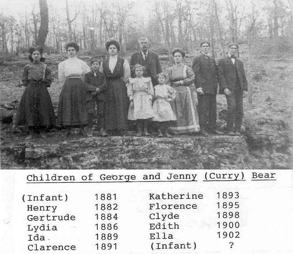 21 George Bear Jr. and Family