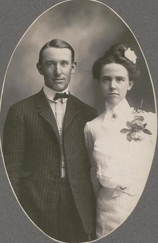 22 William Posten and Anna Garrison - Wedding Photo