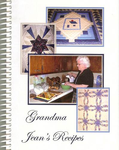 16a Grandma Jean's Recipes Cookbook