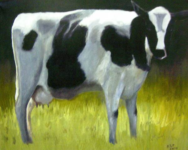 19 Cow Painting