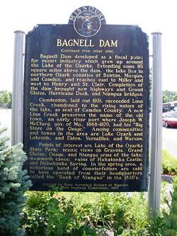 03 Bagnell Dam History Sign - Back