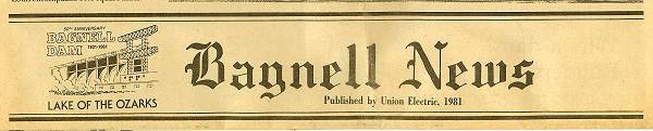 04 Bagnell News - Published by Union Electric - 1981