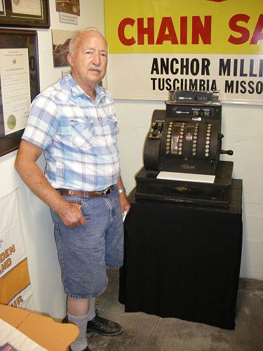 53 Donald Stewart and Anchor Mill Cash Register