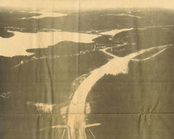 01 Aerial View of original construction of Highway 54 Bypass