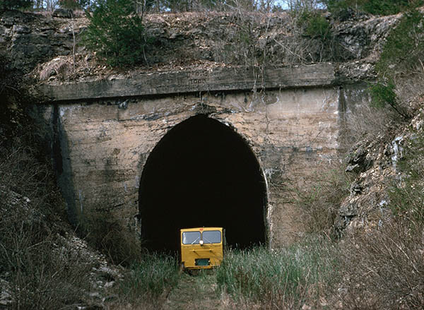 03 Tunnel No. 2 - December 6, 1991 - East Portal Eugene Tunnel