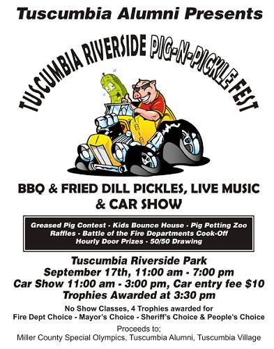 2011 Pig and Pickle Fest Flier
