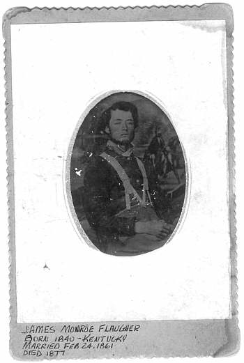 James Monroe Flaugher son of Frances Flaugher