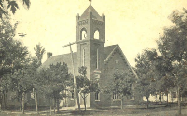 First Christian Church Eldon, Circa 1908