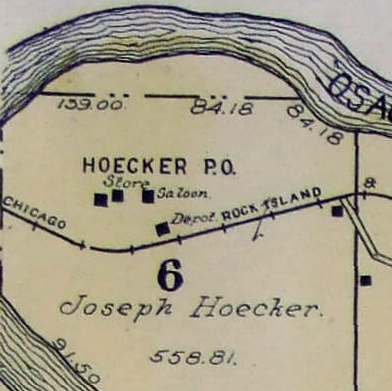  Hoecker Community from 1904 Atlas 