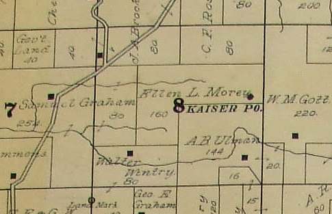  Kaiser P.O. Location T39N R14W  Sec 08 