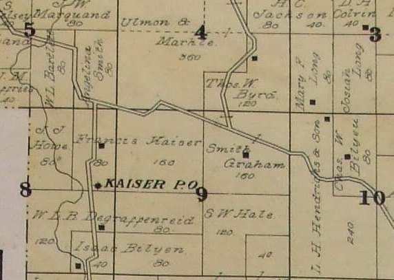  Kaiser P.O. Location T39N R15W  Sec 08 