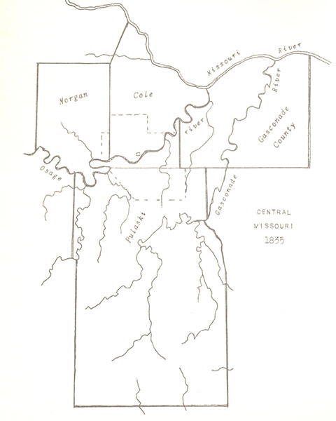 Territory of Missouri - 1818
