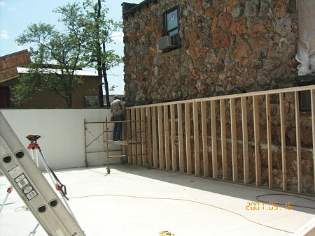 Construction, May 16, 2007 - Wall