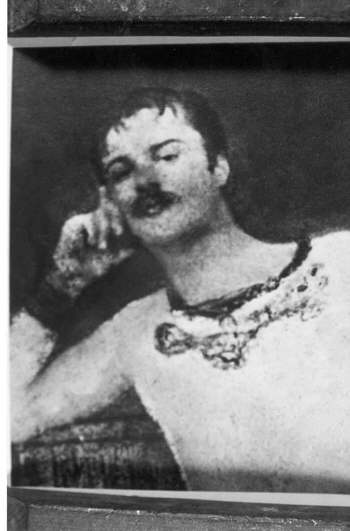 John Wright in Acrobat Uniform