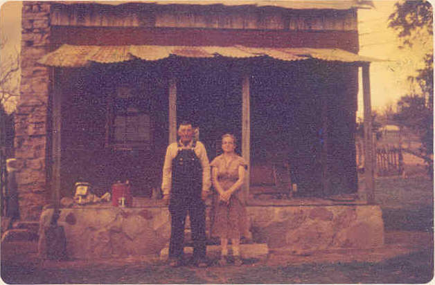  17a Willard and Maggie at their Lupardus Cabin home 