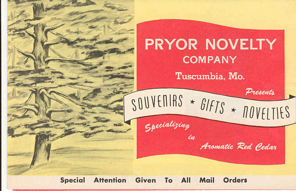18 First Color Catalogue Pryor Novelty(1950)
