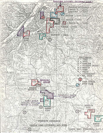  32 Bear Family Plot Map 