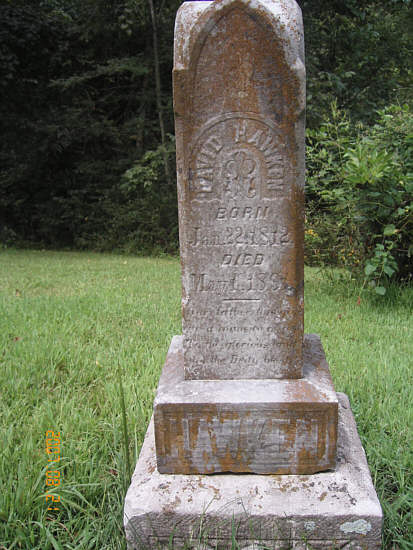 29 David Hawken tombstone
