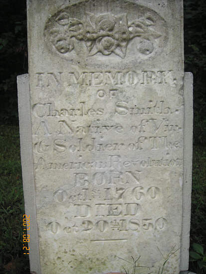 31 Charles Smith tombstone