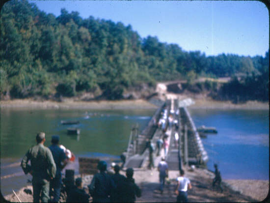 15 pontoon bridge for movie Glory Brigade