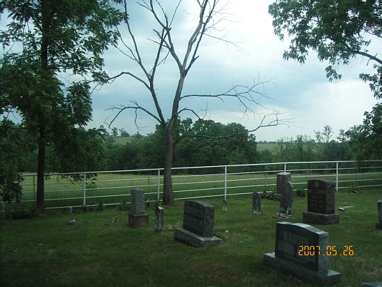  6 Williams Cemetery looking south 