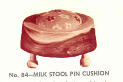 24 Milk Stool Pin Cushion