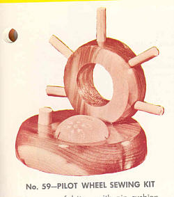 27 Pilot Wheel Sewing Kit