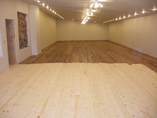 34 staining new floor
