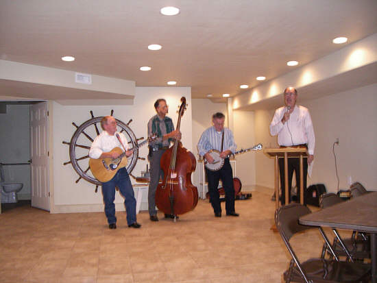 28 Ellis Bray with musicians Leo Barnhart,Joe Jeffries,Eddie Cotten