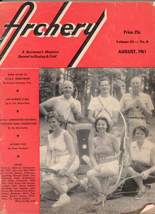  21 Cover of Archery Magazine 