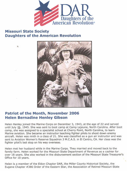 17 Patriot of Month