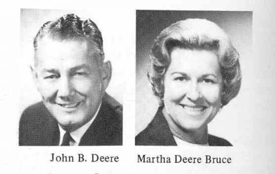 19 John B. Deere and Martha Deere Bruce