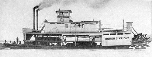 11 Homer C. Wright Steamboat