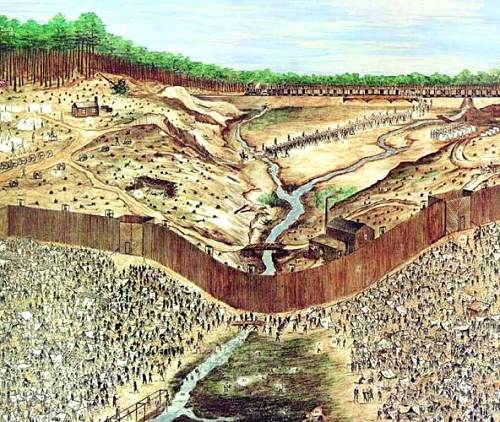 04 Sketch of Andersonville Prison Camp