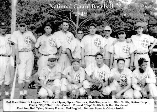 19 National Guard Baseball Team Photo - 1949