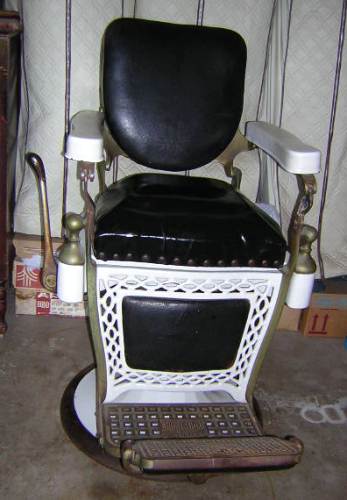 20 Old Tuscumbia Barber Chair