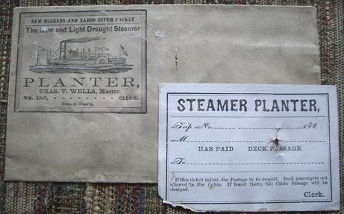 08 Ticket for Steamer Planter
