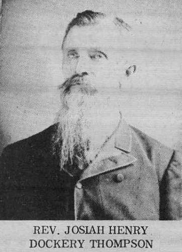 13 Rev. Josiah Henry Dockery Thompson