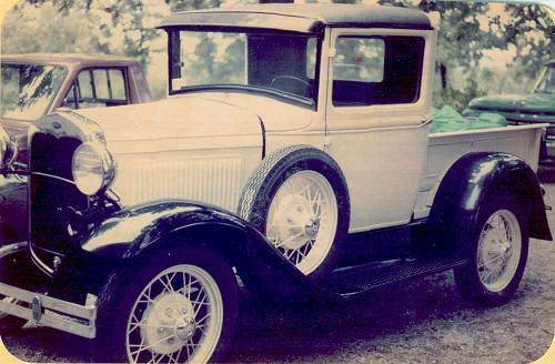 15 1930 Model A bought from Wes Sidebottom of Barnett Fifty Years Ago